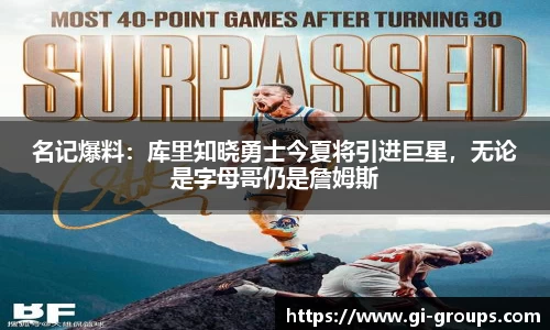 名记爆料：库里知晓勇士今夏将引进巨星，无论是字母哥仍是詹姆斯